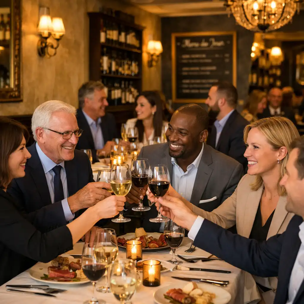 Vue d’ensemble d’un événement d’entreprise convivial organisé chez Arveenique
