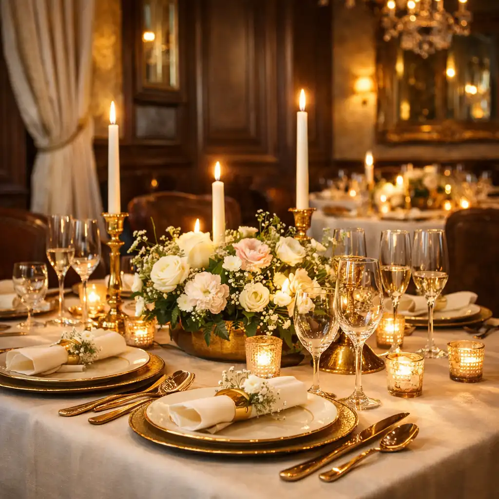 Organisation d’un dîner privé raffiné dans le salon d’Arveenique