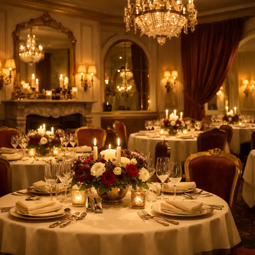 Ambiance chaleureuse et raffinée du restaurant Arveenique